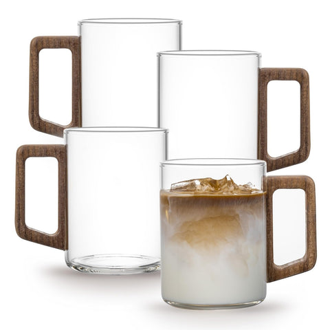 "Thermal Mug with Wooden Handle - Elegance and High Quality - 500ml - Have a High-End Look!" - Generic