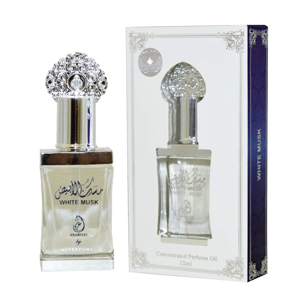 Arabiyat White Musk Concentrated Perfume Oil For Unisex, 12 ml