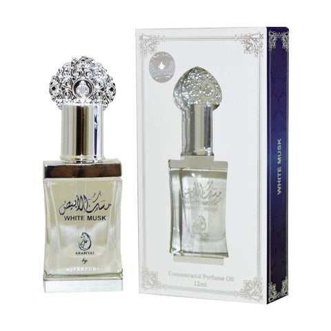 Arabiyat White Musk Concentrated Perfume Oil For Unisex, 12 ml