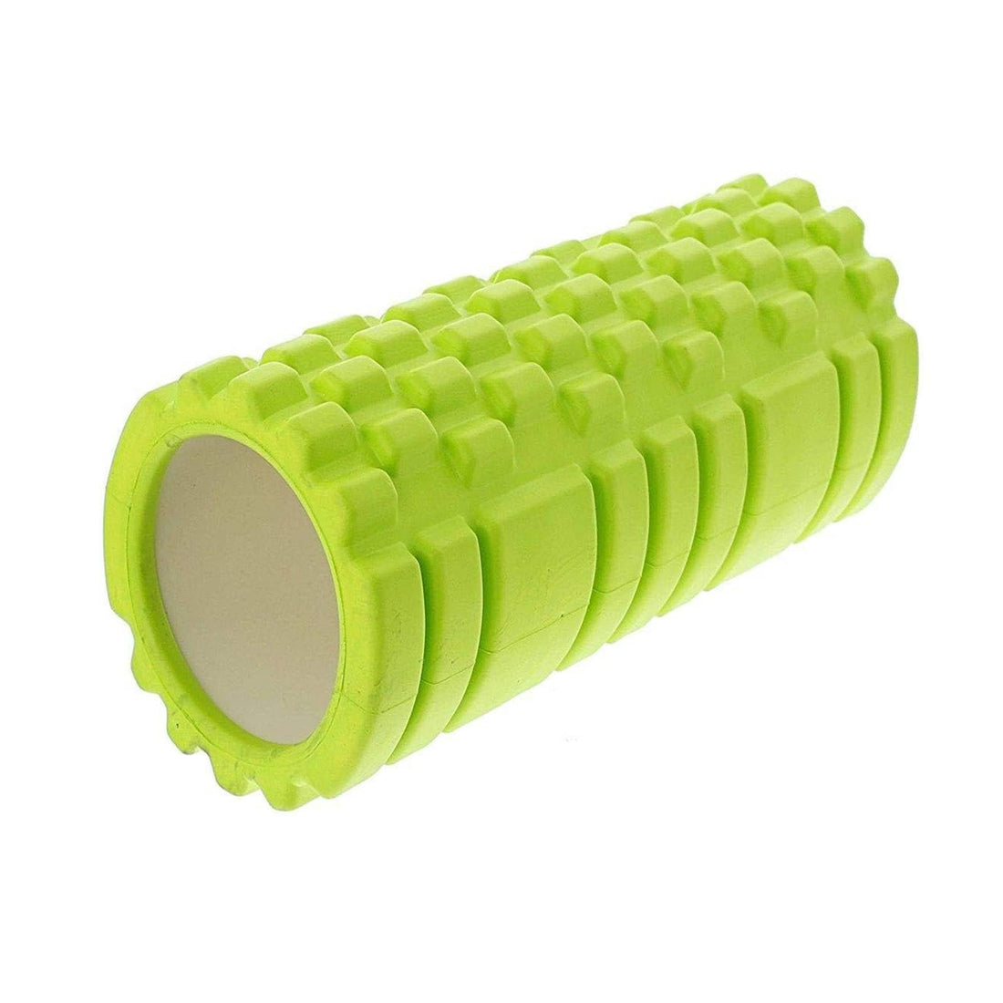 Yoga Foam Roller for Exercise & Deep Tissue Massage - High Density EVA Foam Equipment for Best Body Pain Relief, Recovery, Muscle Stretching | Pre & Post-Workout Sessions for Use in Gym & Home