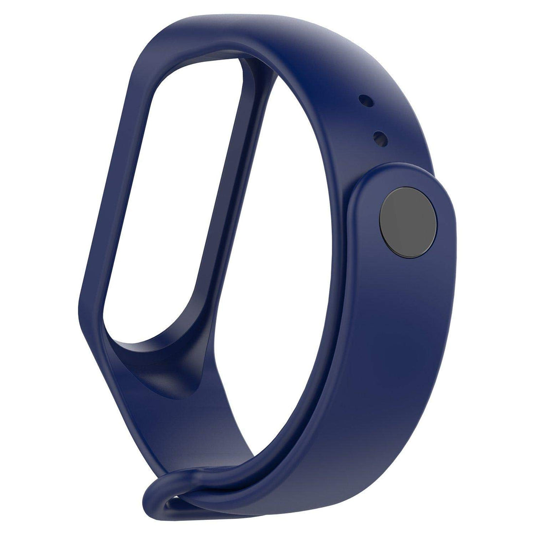 Watch Strap for Xiaomi mi Band 3, Soft Silicone Replacement Band Bracelet Wristband with Clasp for Xiaomi Mi Band 3,Dark Blue
