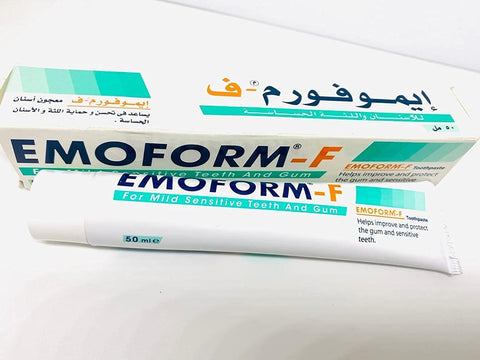 Emoform Toothpaste For Mild Teeth and Gum (Green, 50ml)