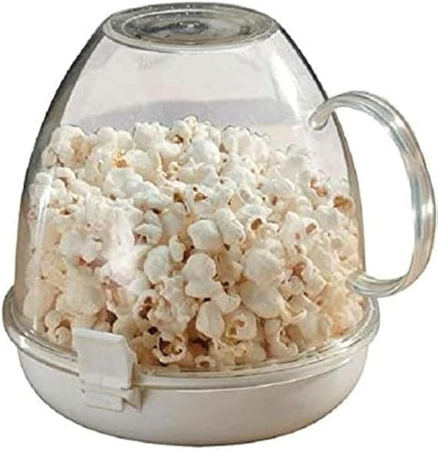 Generic ZASXC17 Microwave Popcorn Maker - Clear, Glass Silicone - 14cm H x 2cm L x 2cm W - 148g - Microwave Compatible
