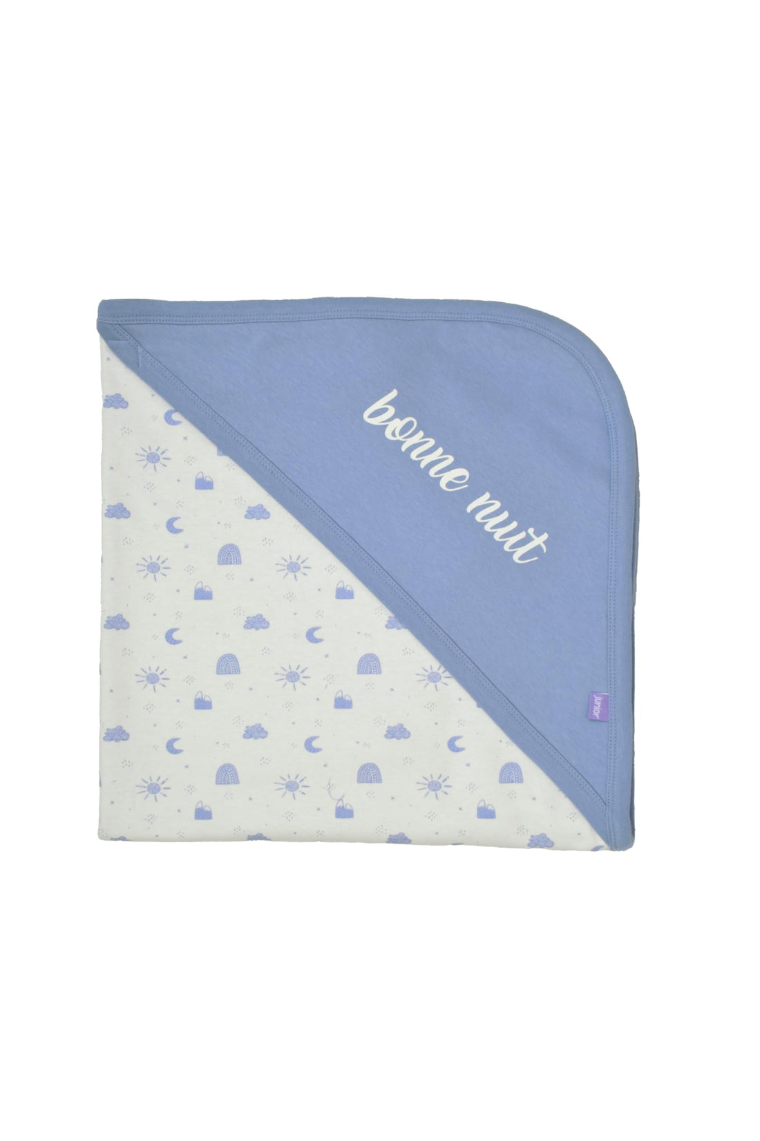 Junior Baby Cotton Hooded Blanket
