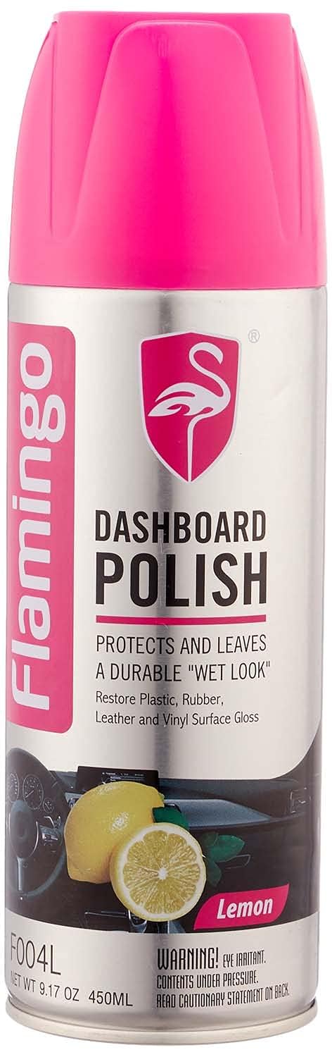 FLAMINGO CARCARE TECH flamingo dashboard polish 450 mll - lemon