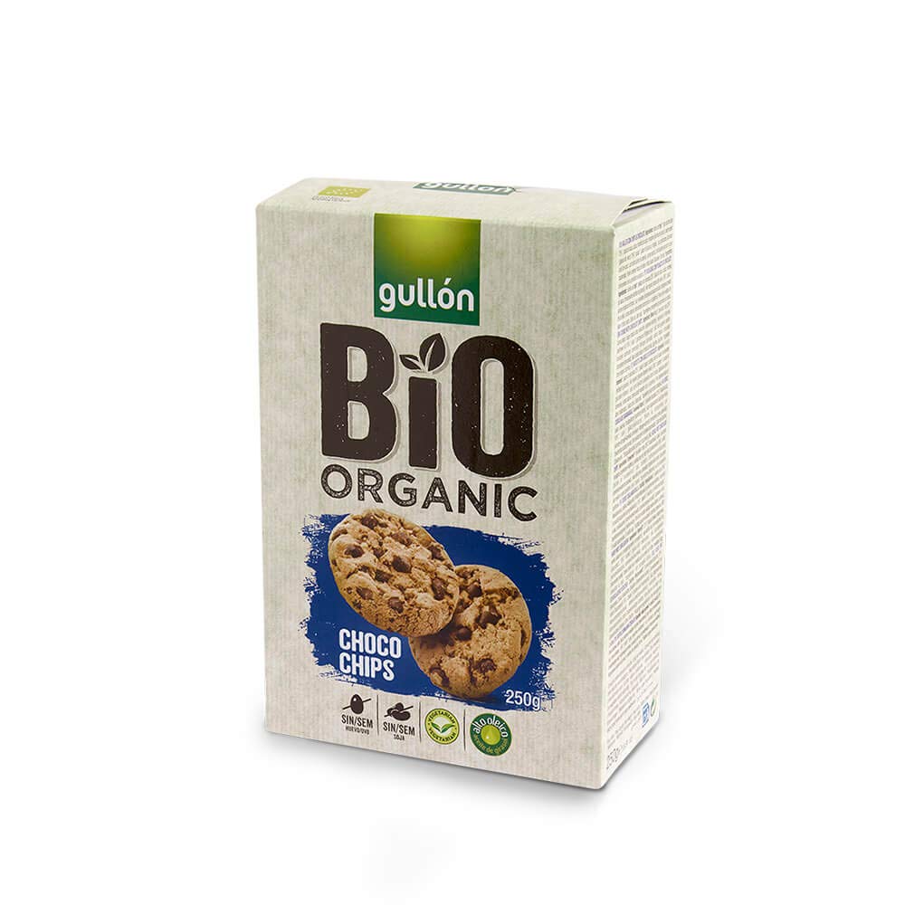 Gullon Bio Organic Chocolate Chips Biscuits 250 g