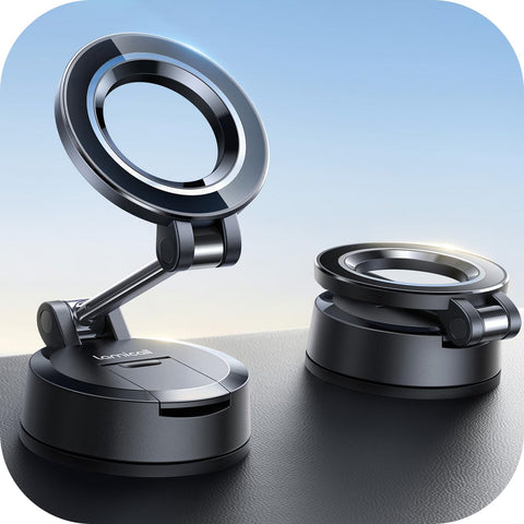 Lamicall for Magsafe Car Mount [70LBS Powerful Suction] Magnetic Phone Holder for Car, 360° Rotation Suction Cup Phone Mount Dashboard & Windshield for Truck fit iPhone 16 Pro Max Plus 15 14 13 12