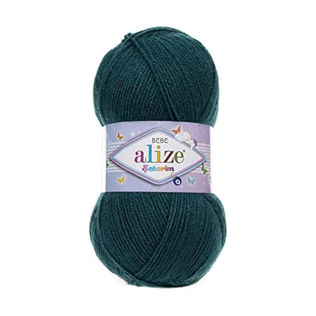 Alize SEKERIM BEBE Petrol 212 - Crochet and Knitting Yarn