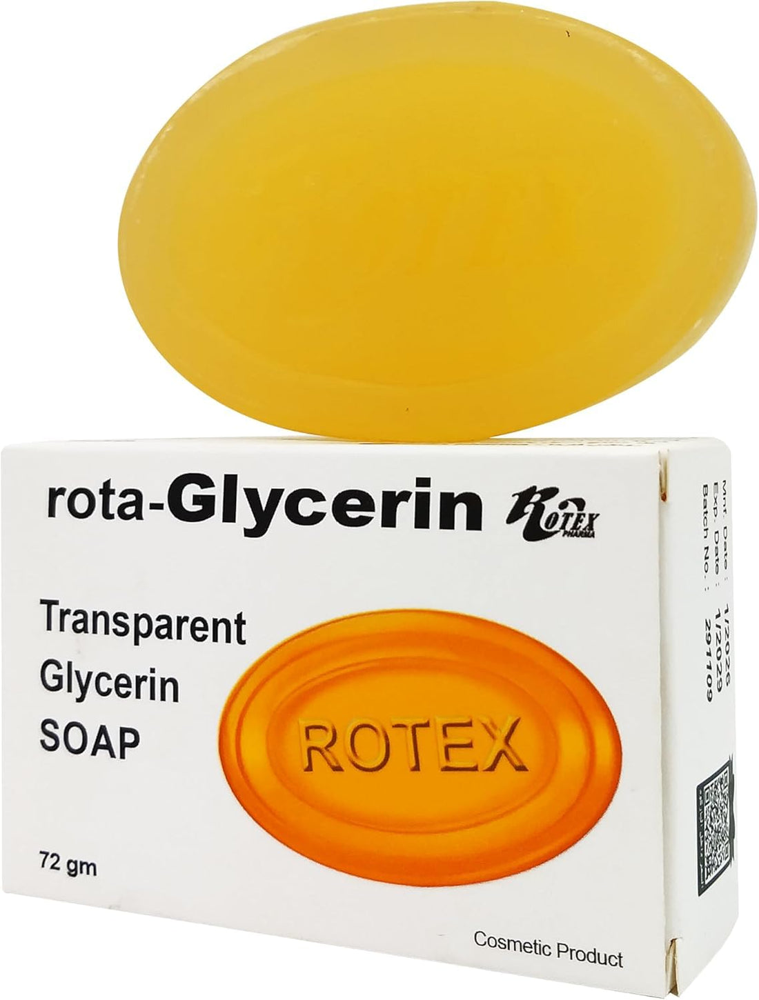 Rota Transparent Glycerin Soap 72GM