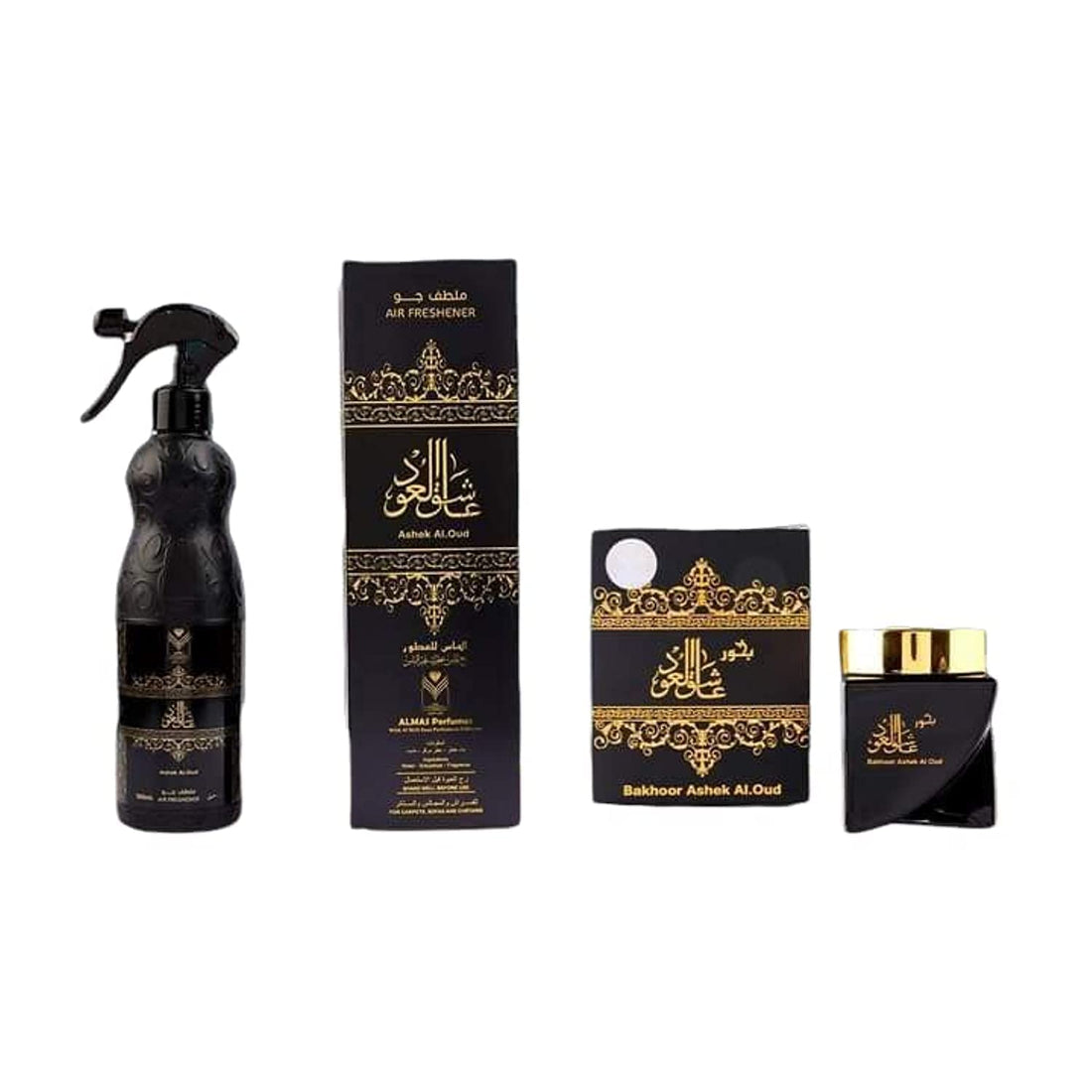 Oud Lover Set of Perfume 500ml and Incense 30g