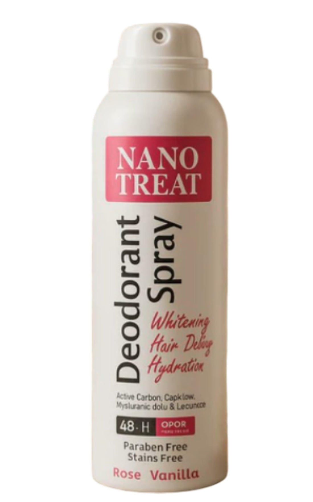 deodorant spray rose vanilla 150ml
