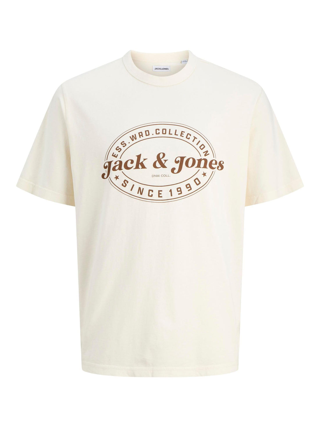 JACK & JONES Mens JJEDOVER PRINT TEE SS CREW NECK Modern