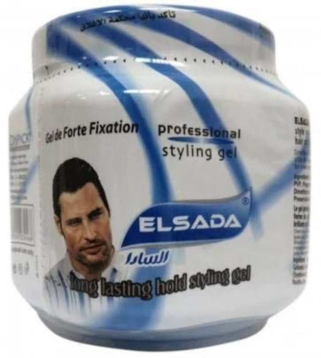 El Sada Blue Professional Styling Hair Gel, 1000ml
