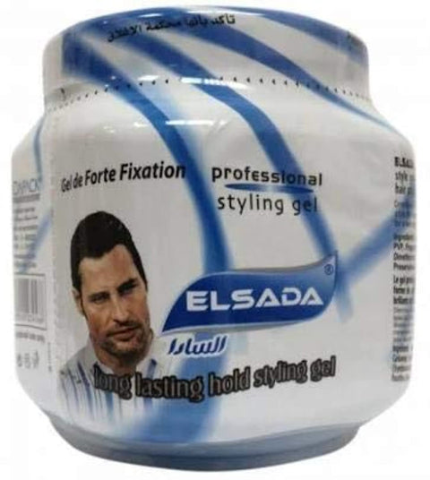 El Sada Blue Professional Styling Hair Gel, 1000ml