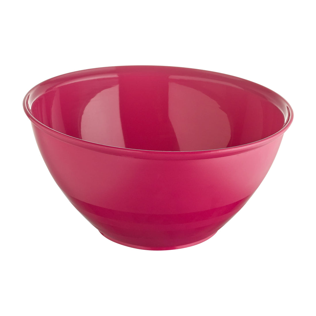 M-Design Large Mixing Bowl 3.4L - BPA Free, Microwave Safe, Dishwasher Safe, Food Safe, Stackable - Fuchsia