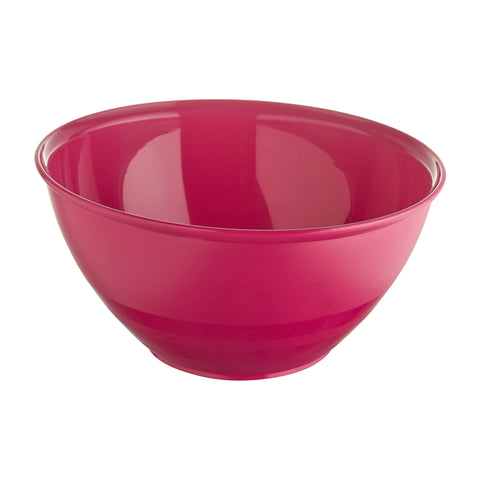 M-Design Large Mixing Bowl 3.4L - BPA Free, Microwave Safe, Dishwasher Safe, Food Safe, Stackable - Fuchsia