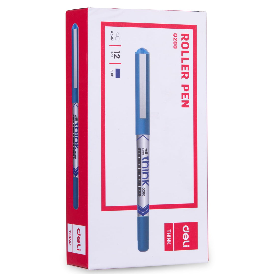 Deli Q200 Roller Pen Blue - 1 Pen