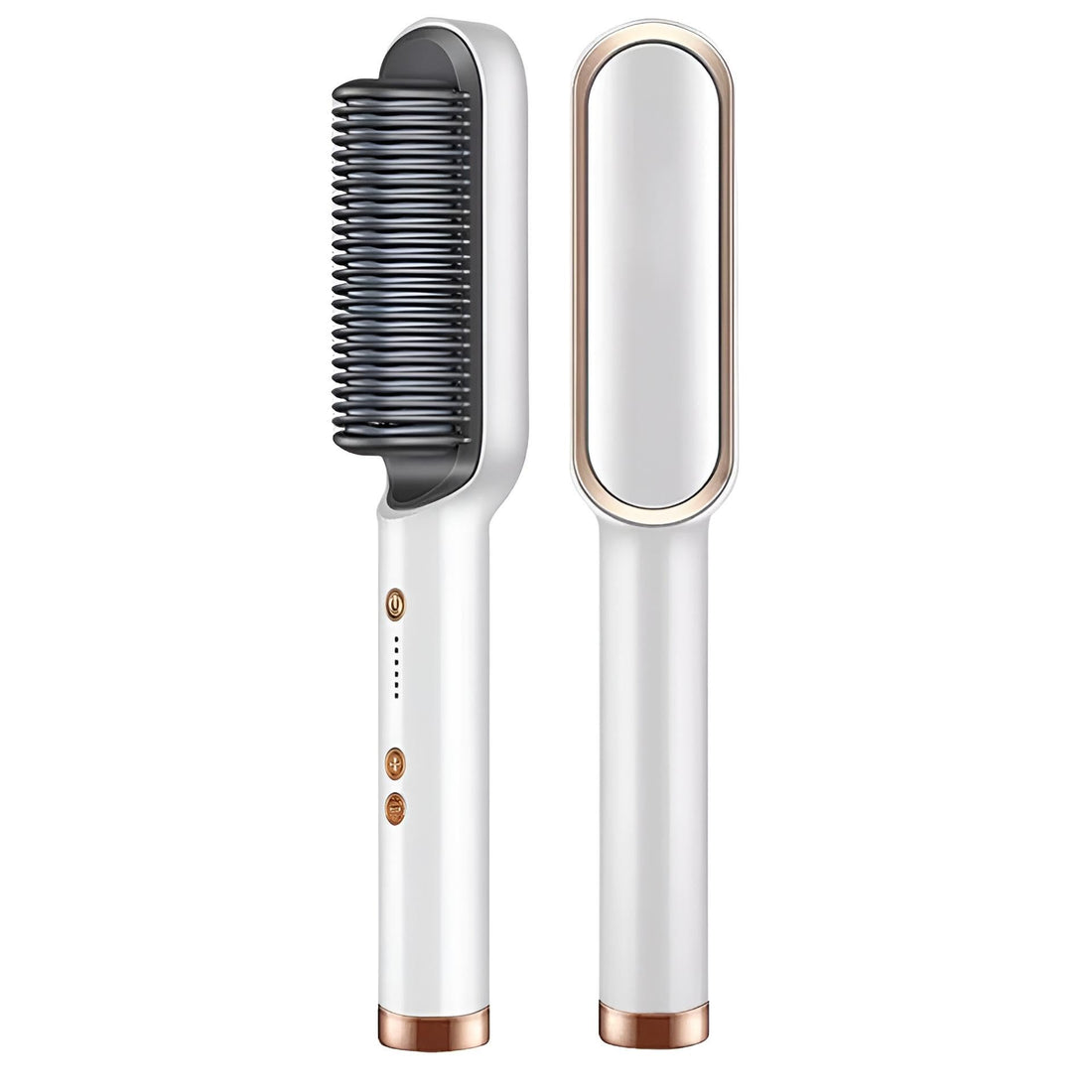Hair Straightener - Professional heated brush with integrated comb, fast heating, adjustable temperature settings, anti-scald design ideal for salon and home use in multiple vibrant colors (piece-2)