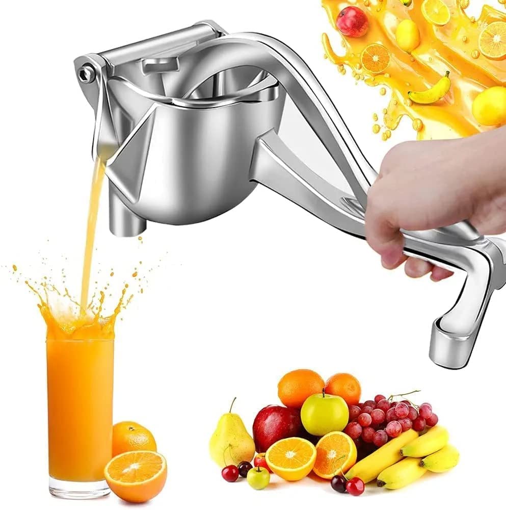 Aluminium Handy Juicer | Manual juicer for fruits, Orange juicer, Fruit juicer, Hand juicer machine, Hand press juicer