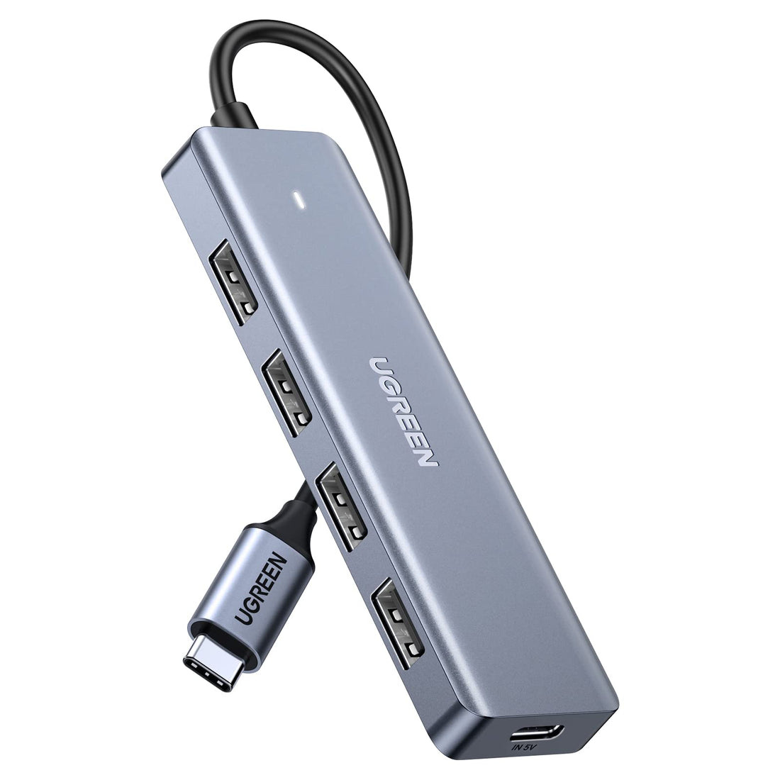 UGREEN USB C Hub 4 Ports USB 3.0 Adapter with Charging Port for MacBook Pro iMac Samsung Galaxy Note 10 S10 S9 LG Google Chromebook Pixelbook Dell XPS Oculus Rift