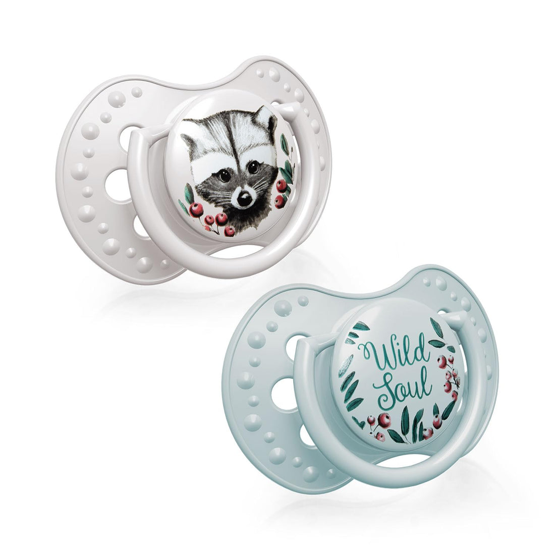 LOVI Silicone Dynamic Soother 6-18m 2 pcs Wild Soul Boy