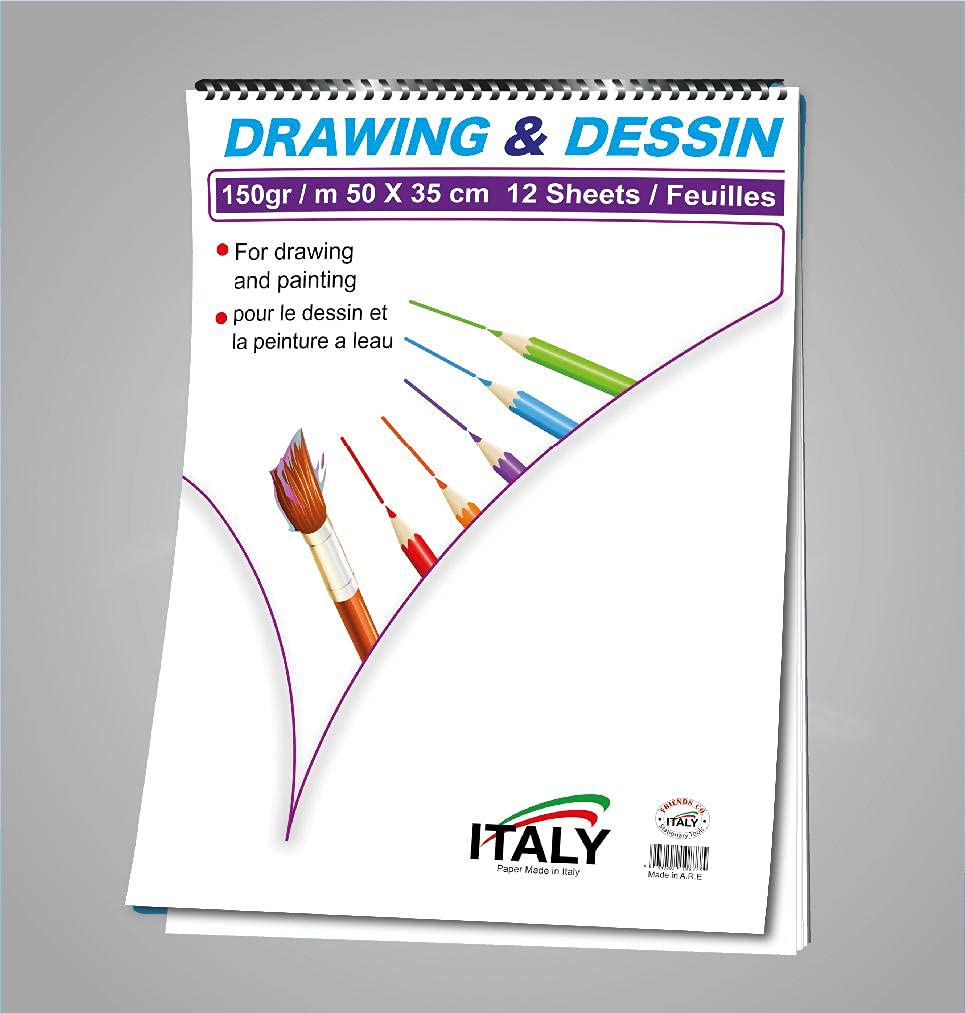 Drawing Sketch - 35x50 White , 2725048437783