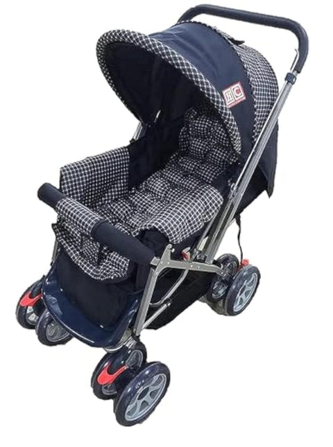 Kwimby Push and Go Baby Stroller, multicolor