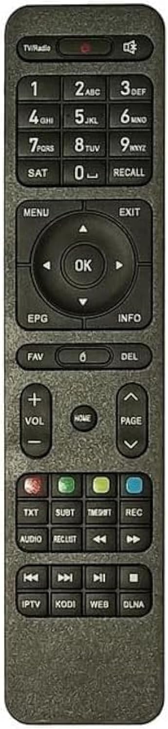 REMOTE CONTROL COMPATIBLE WITH SENATOR SULTAN HD RECEIVER