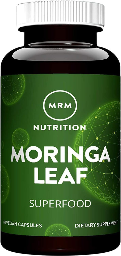 Premium Moringa Oleifera 600mg - 60 Capsules - with Practical Pill Box - Superfood Energy & Vitality Rhythm Matrix - Immune Support Shield - Non-GMO - High Bio-Integrity Formula