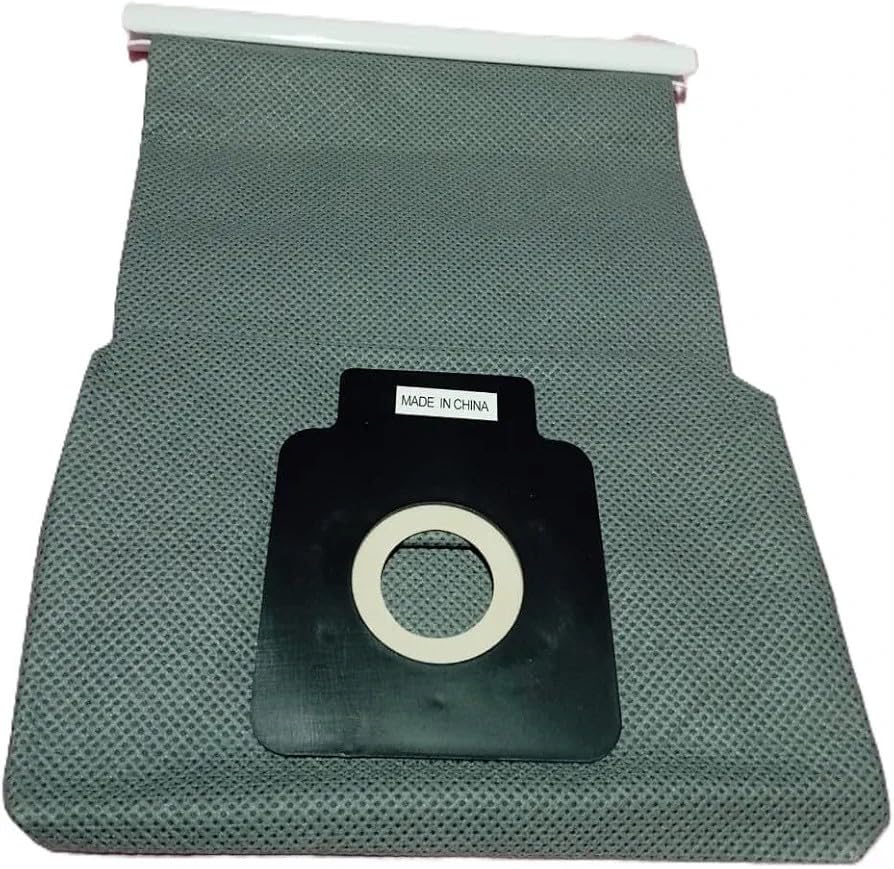 Vacuum Cleaner Bag Compatible with National Panasonic Replacement Logo, Gray Cloth, Reusable Filter