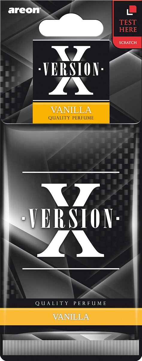 Bottari Areon X Version Hanging Car Air Freshener Vanilla