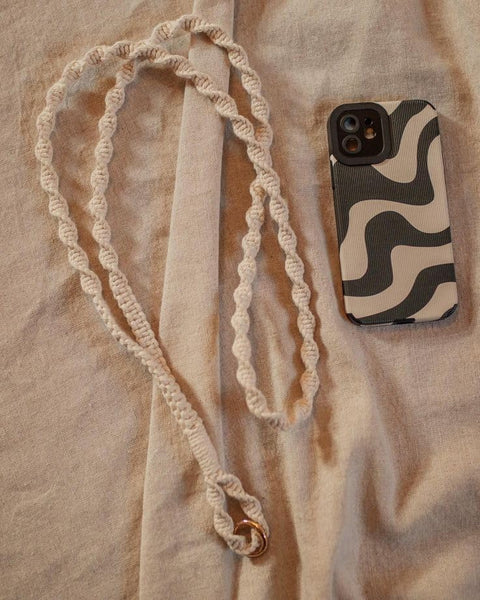 MacrameStore- Macrame Mobile Accessory - اكسسوار موبايل شغل مكرمية