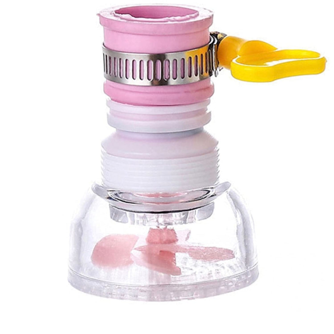 Immortal 360 Degree Rotating Water Faucet Aerator Splash-Proof Filter/Anti-Splash Expandable Head Nozzle/Bathroom Tap Adjustable Sprinkler/tap Shower/Water Saving Device Faucet (Water Purifier A)