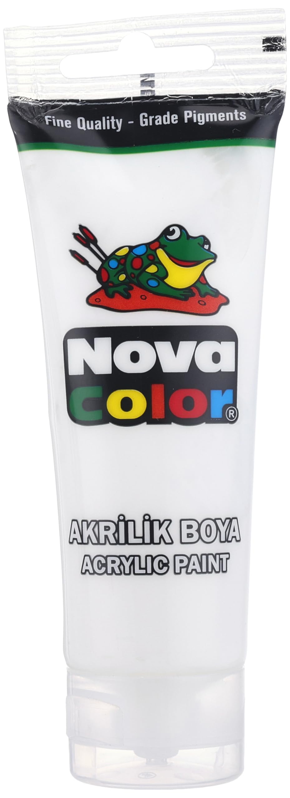 Nova color nc259 acrylic paint 75 gm. - white