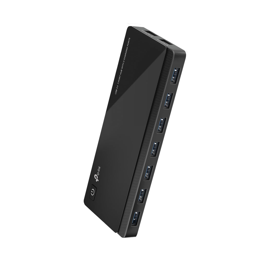TP-Link USB 3.0 Hub With 7 Data Ports & 2 Smart Charging Ports, Compatible With Windows, Mac, Chrome & Linux OS, Power/Off Button, Adapter