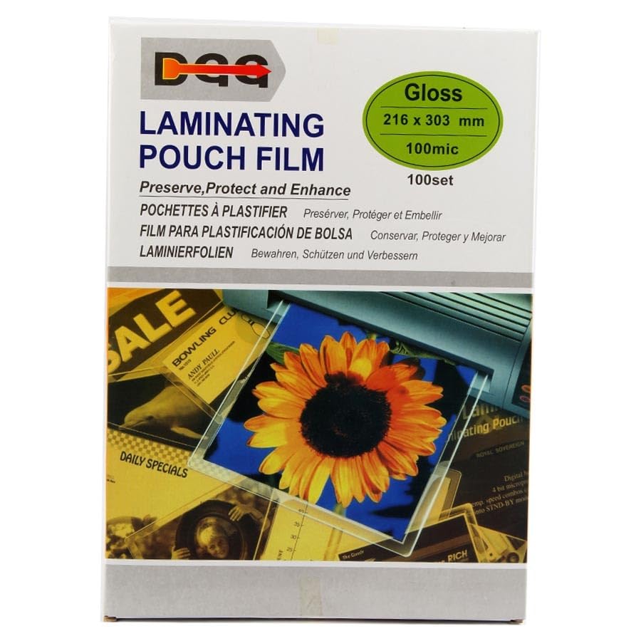 DAA Thermal Lamination 125 Micron A4 100 Pieces