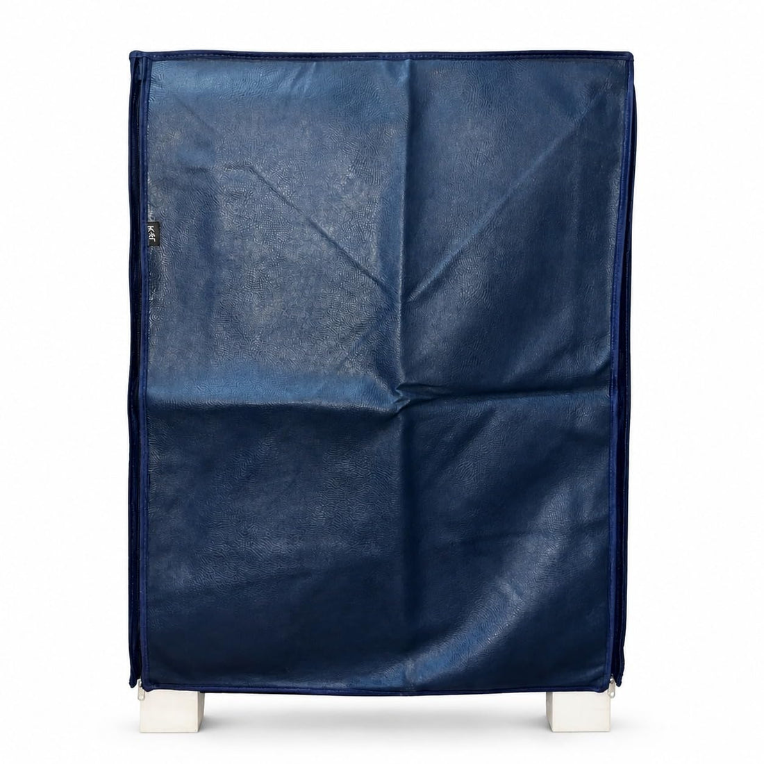 Alanwar | Leather Navy Dishwasher Cover Medium Size | 62x47x87 cm | Waterproof Dustproof Kitchen Appliance Protective Cover | Zipper