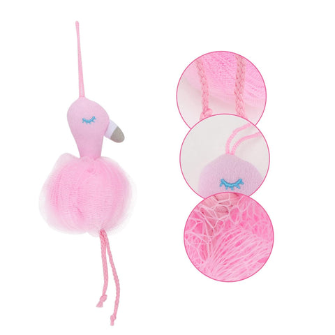 "Flamingo Bath Loofah: The Soft Experience of Your Skin Beauty!" - Generic
