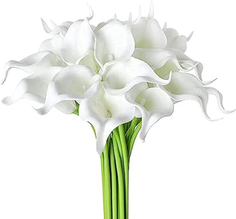 Cala Artificial Egg for Home Decor Wedding Bouquet 7 Flowers