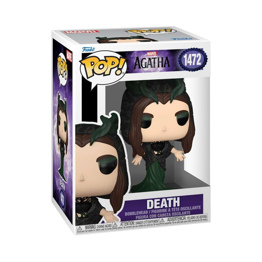 Funko Pop! Marvel: Agatha Coven Of Chaos- Death - Collectible Vinyl Figure - Gift Idea - Official Merchandise - Toys for Children and Adults - TV Fans