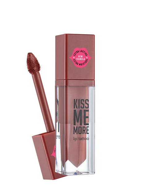 Flormar Kiss Me More Lip Tattoo – 018 Perfection – Matte Finish Liquid Lipstick, High Pigment Color, Long-Wear Comfort, Smooth Even-Looking Application