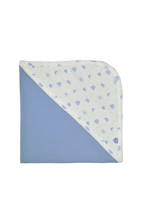 Junior Baby Cotton Hooded Blanket