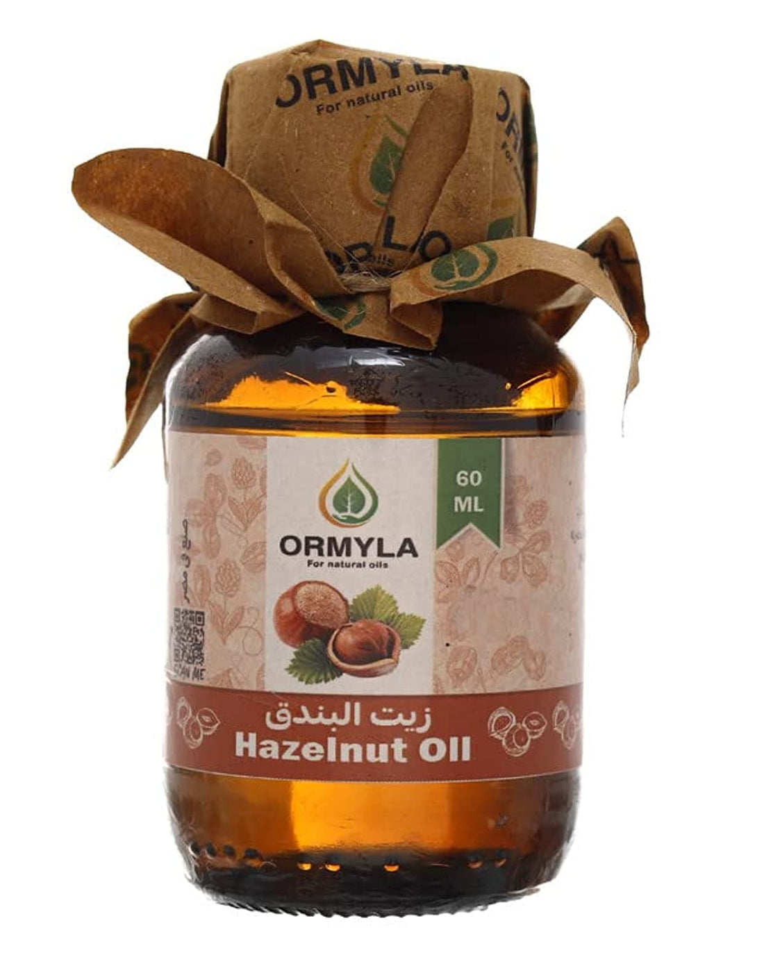 Ormella Raw Hazel Oil For Hair And Skin And Body, 60 Ml