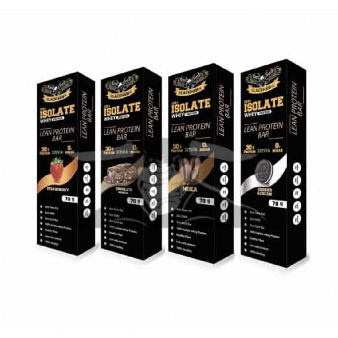 Isolate protein bars blackhawk 16 mixed bars (30% protein)
