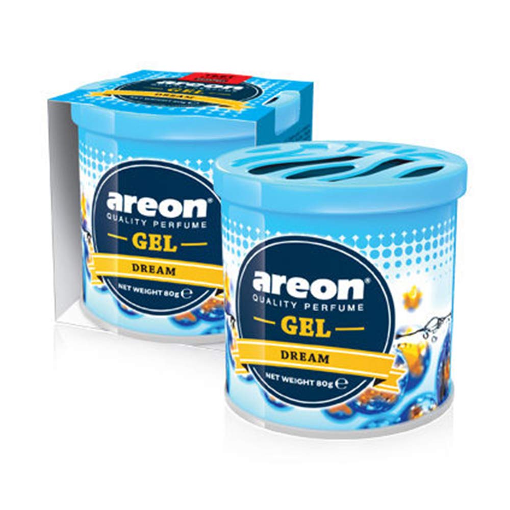 AREON Gel Can Car Scent - Dream, Pack of 1, GCK02