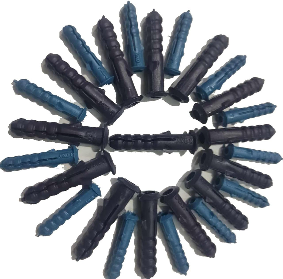 Blue Fisher Wall 6mm – Heavy Duty Anchor for Screws (10Pieces)