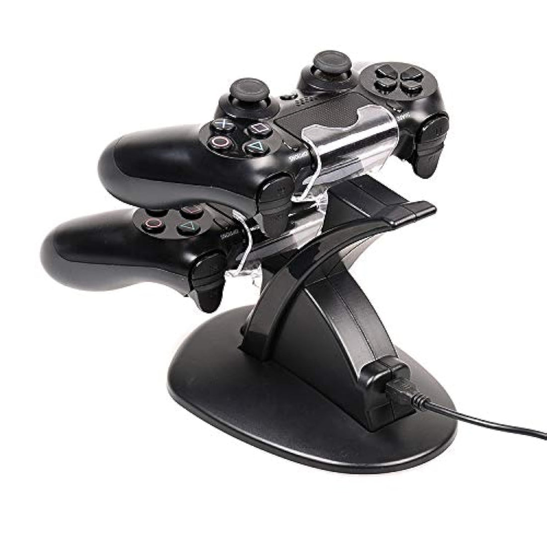 PS4 / Slim/Pro Controllers Charger Dual USB Charging Docking Station Stand for Playstation 4 PS4 / PS4 Pro / PS4 Slim Controller