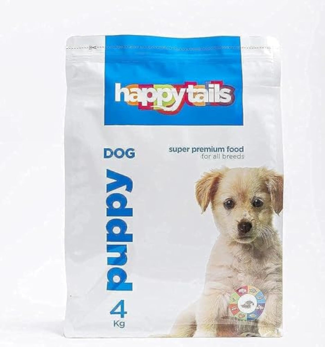 Happy Tails Puppy Dry Food for Dogs, 4kg