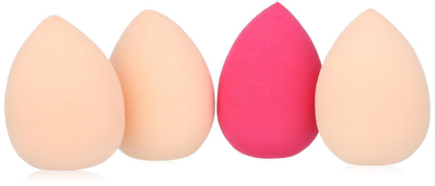 Beauty blender - sponge - 4 pieces - colors may vary