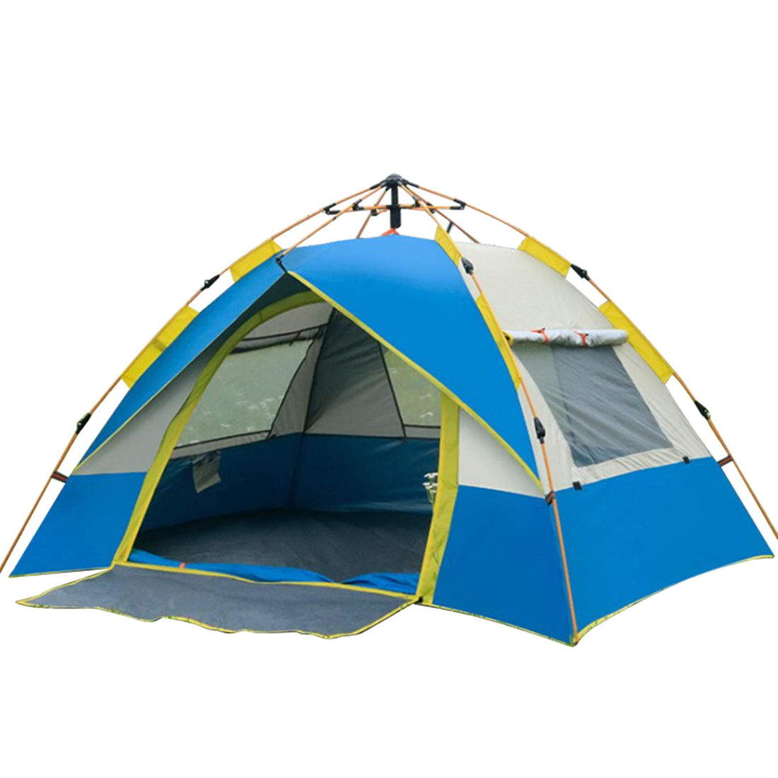 Outdoor Pop Up Tent Water-resistant Portable Instant Automatic Camping Tent for 2-3/3-4 Person Family Tent Camping Hiking Backpacking